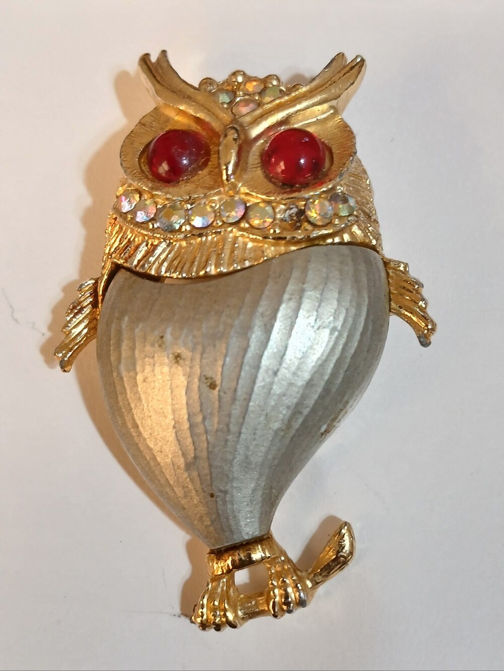 Vintage Owl Brooch